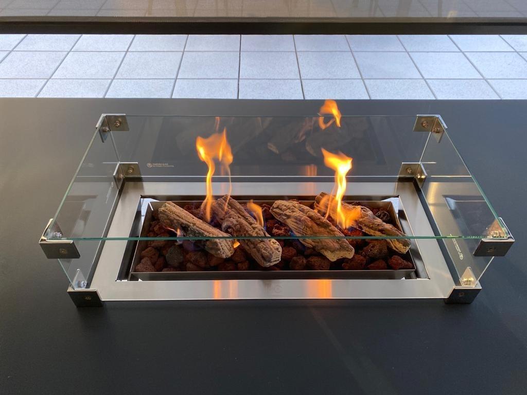 Happy Cocooning inbouwbrander rechthoek, Ophalen, Zo goed als nieuw