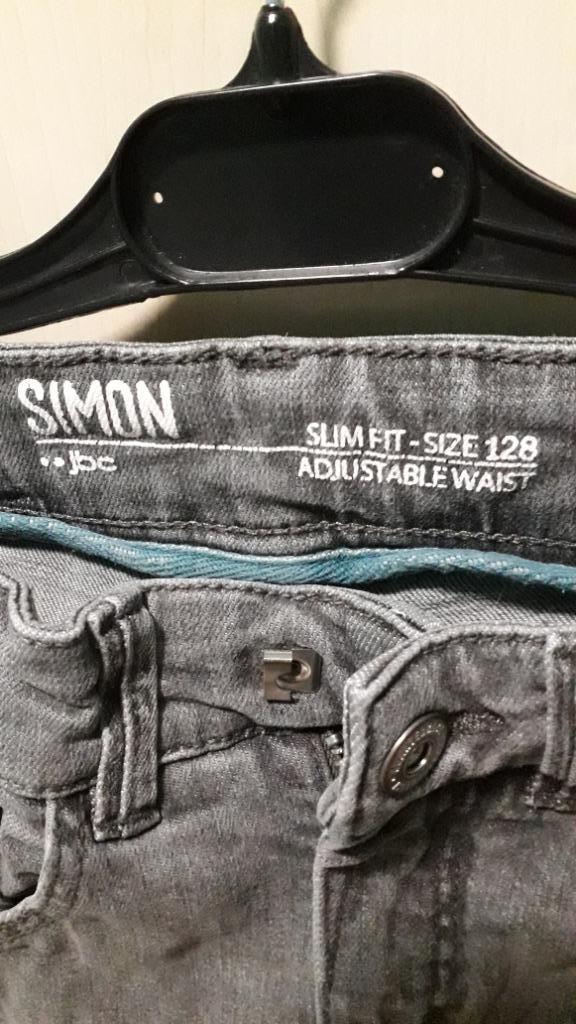 Jeans jongen Maat 128, Kinderen en Baby's, Broek, Gebruikt, JBC, Ophalen of Verzenden