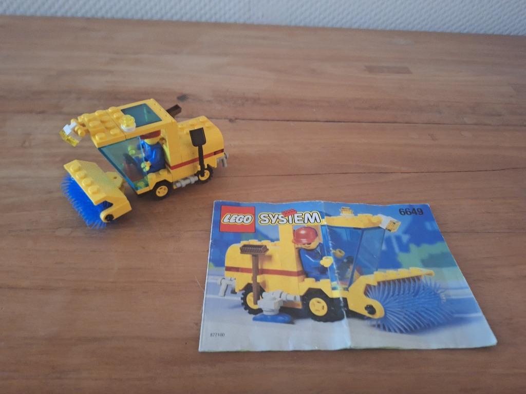 lego town straatveger 6649, Ophalen of Verzenden, Gebruikt, Complete set, Lego