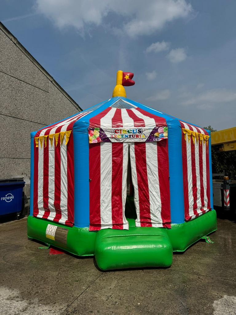 Springkasteel circus tent., Enlèvement, Comme neuf
