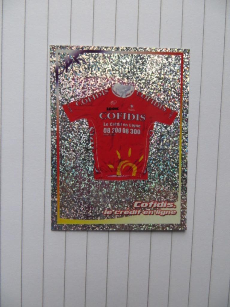 Sticker Sprint 09 : Truitje Cofidis - Panini, Ophalen of Verzenden, Nieuw, Sport