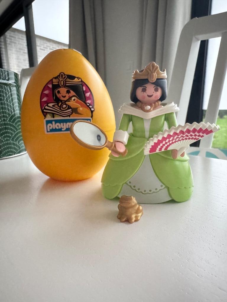 Playmobil set 4918-2 geel ei met prinses compleet, Kinderen en Baby's, Speelgoed | Playmobil, Ophalen of Verzenden, Zo goed als nieuw