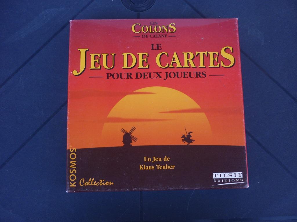 Les Colons de Catane Jeu de Cartes pour deux joueurs Tilsit, 1 ou 2 joueurs, Enlèvement ou Envoi, Utilisé