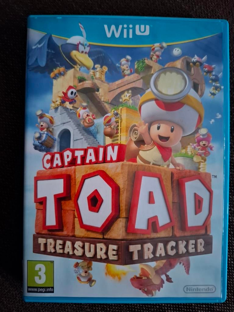 WiiU Captain Toad Treasure Tracker, Ophalen of Verzenden, Zo goed als nieuw