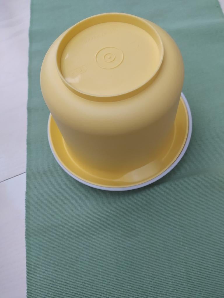 Tupperware mengkom, Huis en Inrichting, Ophalen, Zo goed als nieuw, Geel