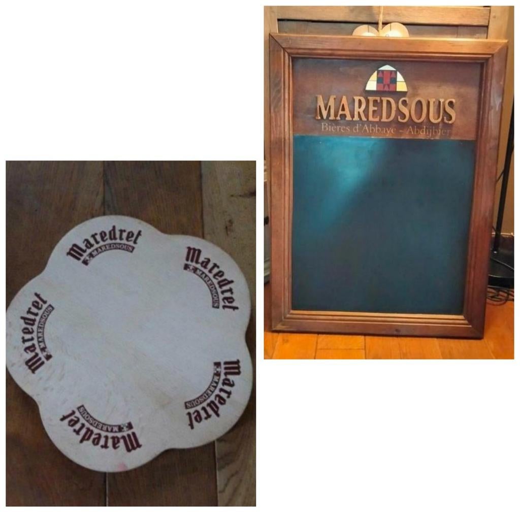 Maredsous/Maredret kavel. Nieuw, Verzamelen, Ophalen of Verzenden, Nieuw, Reclamebord