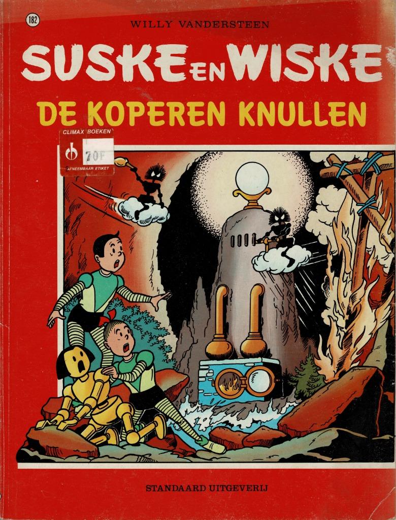 Suske en Wiske 182, Eén stripboek, Ophalen of Verzenden, Gelezen