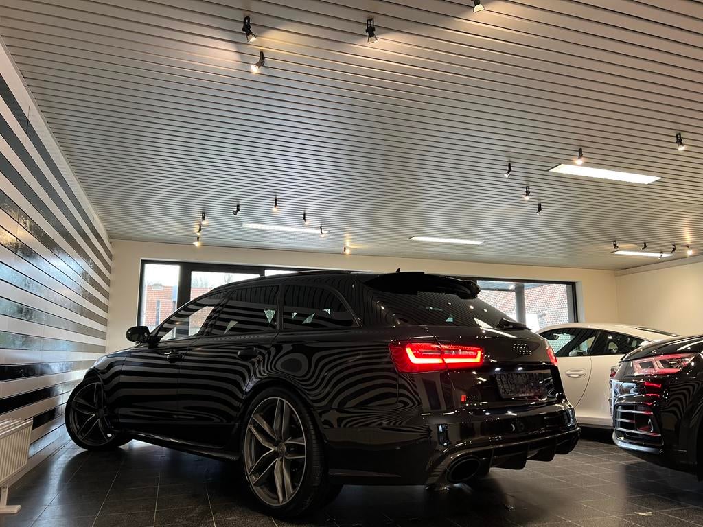 Audi RS6 Quattro 4.0TFSI–Ceramic-Carbon–NightVision–360Cam, Auto's, Audi, Automaat, Euro 5, 4000 cc, Leder