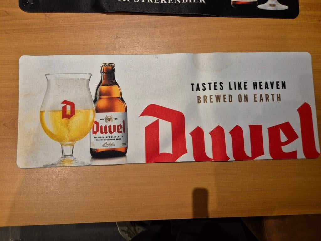 Duvel toogmatje, Verzamelen, Biermerken, Ophalen of Verzenden, Duvel