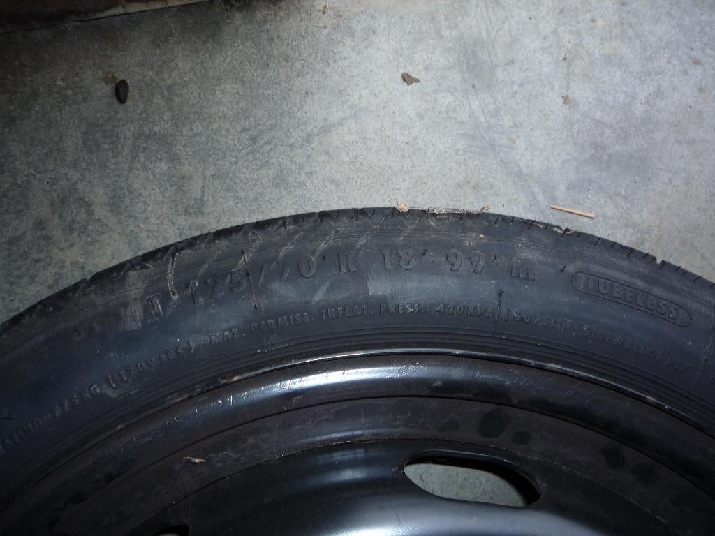 reservewiel, Ophalen, 18 inch, Nieuw, All Season