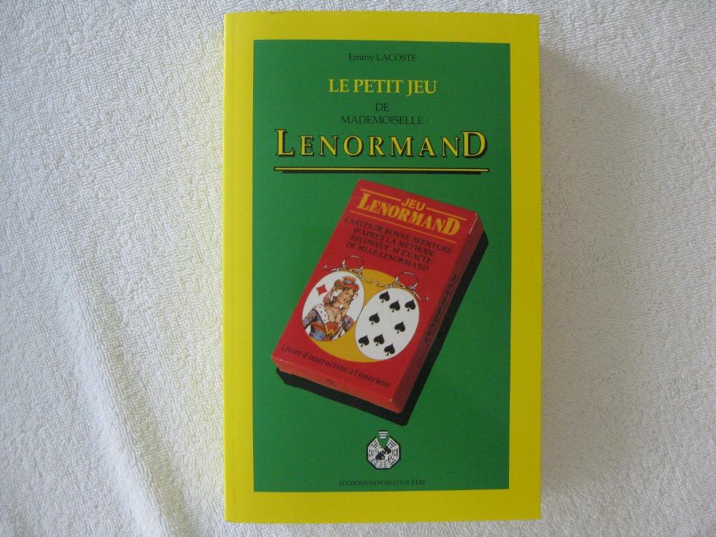 Cartomancie et Tarot de Marseille – Emmy Lacoste – 1993, Enlèvement ou Envoi, Utilisé