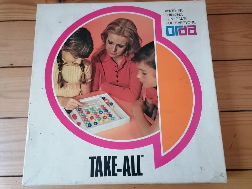 Vintage thinking game Take-All, ORDA, jaren ‘70, Antiek en Kunst, Ophalen