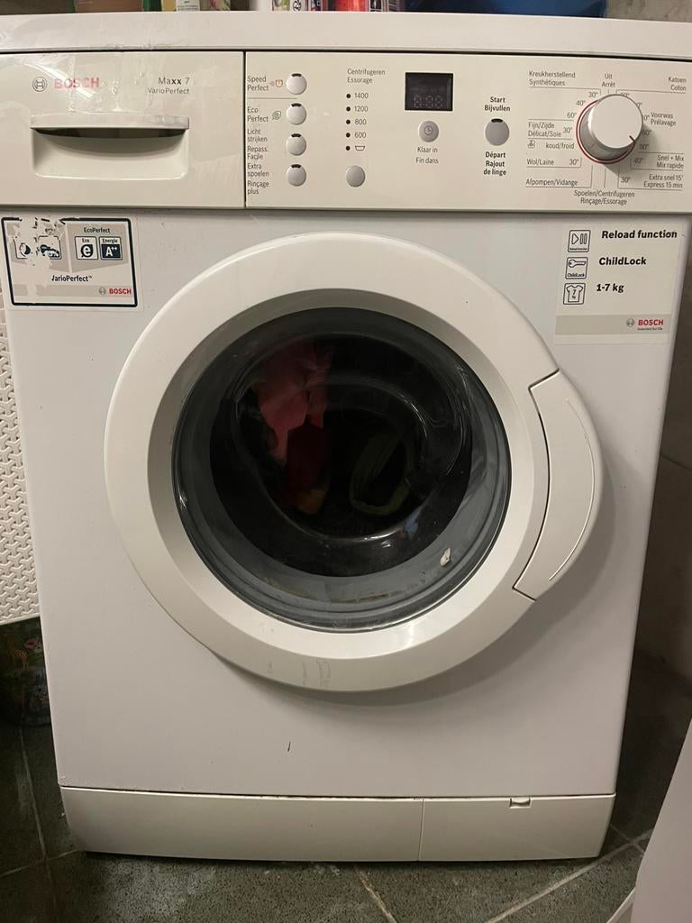 Machine à laver Bosch WAE283 Vario Perfect, Enlèvement, Utilisé, Chargeur frontal