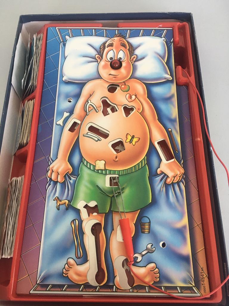 Vintage spel ‘Dokter Bibber’., Enlèvement
