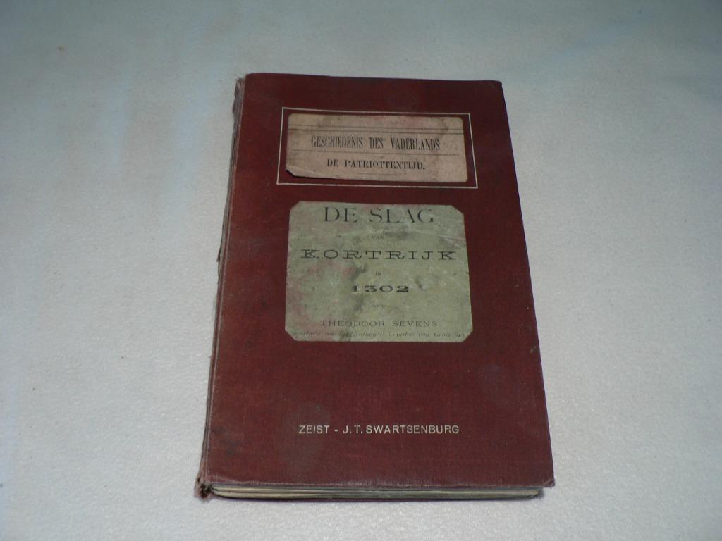 Geschiedenis des vaderlands patriottentijd Guldensporenslag, Ophalen of Verzenden, J.T.Swartsenburg