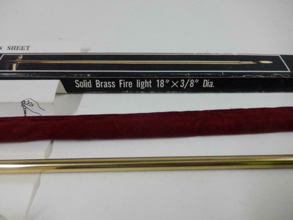 Solid Brass FIRE(PLACE) LIGHTER  (haardvuuraansteker), Enlèvement ou Envoi, Utilisé