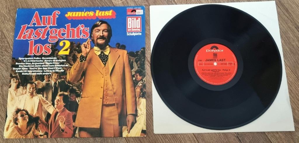 Vinyl 33 tours Auf last geht's los 2    James Last, Enlèvement ou Envoi