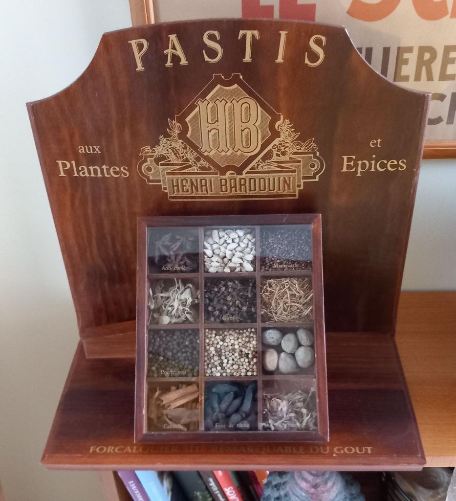 RARE présentoir plantes et épices Pastis Henri Bardouin, Enlèvement, Utilisé, Autres types