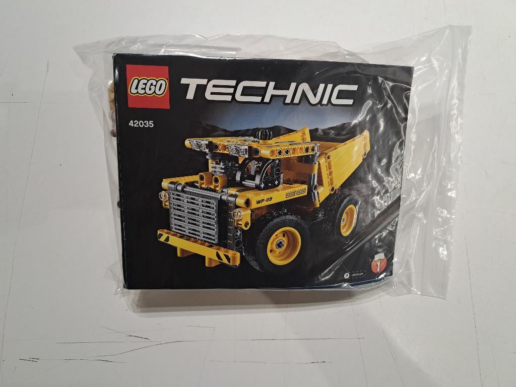 Lego 42035 Mining Truck, Ophalen of Verzenden, Zo goed als nieuw, Complete set, Lego