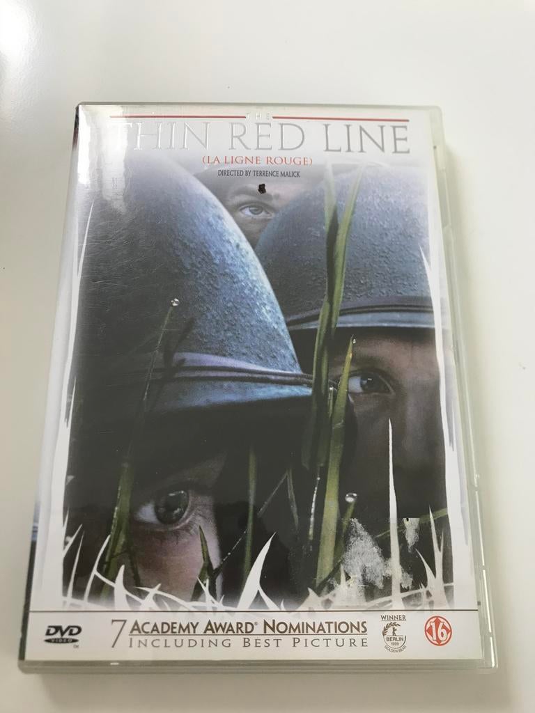 DVD The Thin Red Line, Cd's en Dvd's, Dvd's | Actie, Zo goed als nieuw, Oorlog, Vanaf 16 jaar, Ophalen of Verzenden