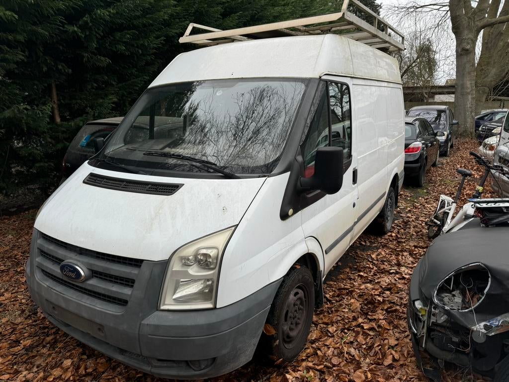 Ford transit 2.2 dci 85 kwbj 2011 km 207.300 euro 5, Auto's, Stof, Elektrische ramen, Wit, Bedrijf