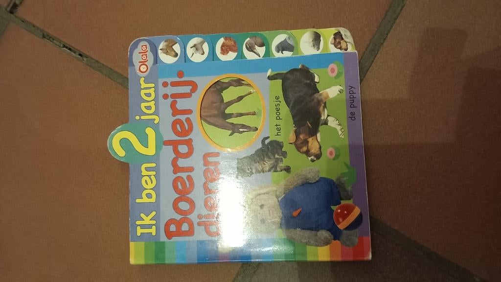 Stevig boekje van boerderijdieren, Boeken, Ophalen, Gelezen