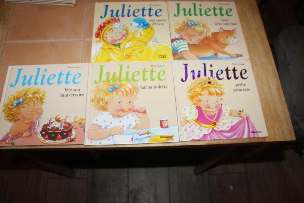 Lot de 5 livres Juliette, Enlèvement ou Envoi, Utilisé