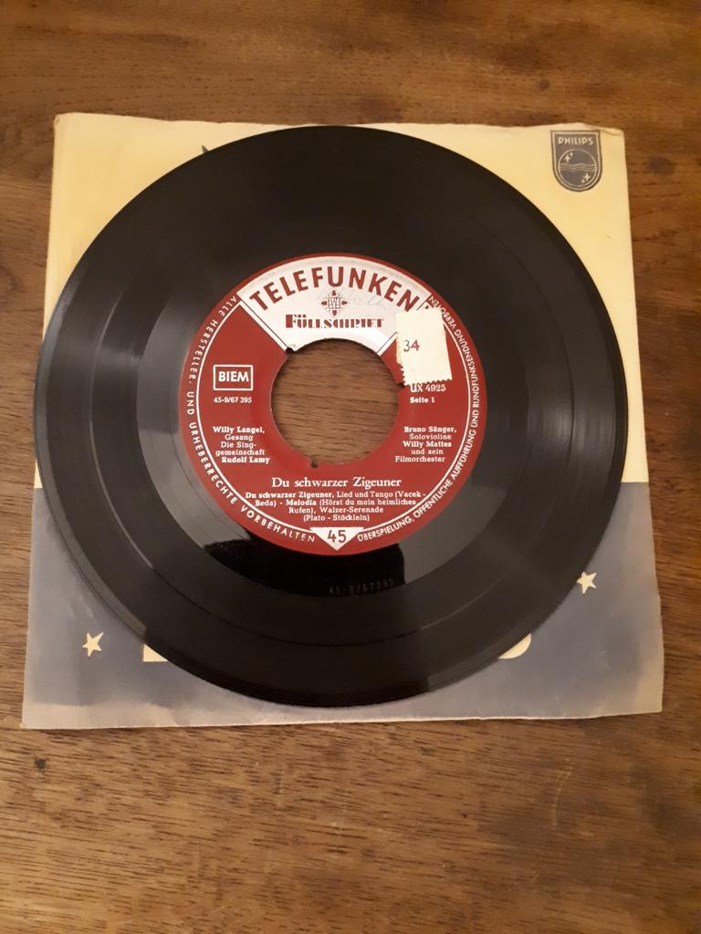 Du Schwarzer Zigeuner, Ophalen of Verzenden, Gebruikt, Single