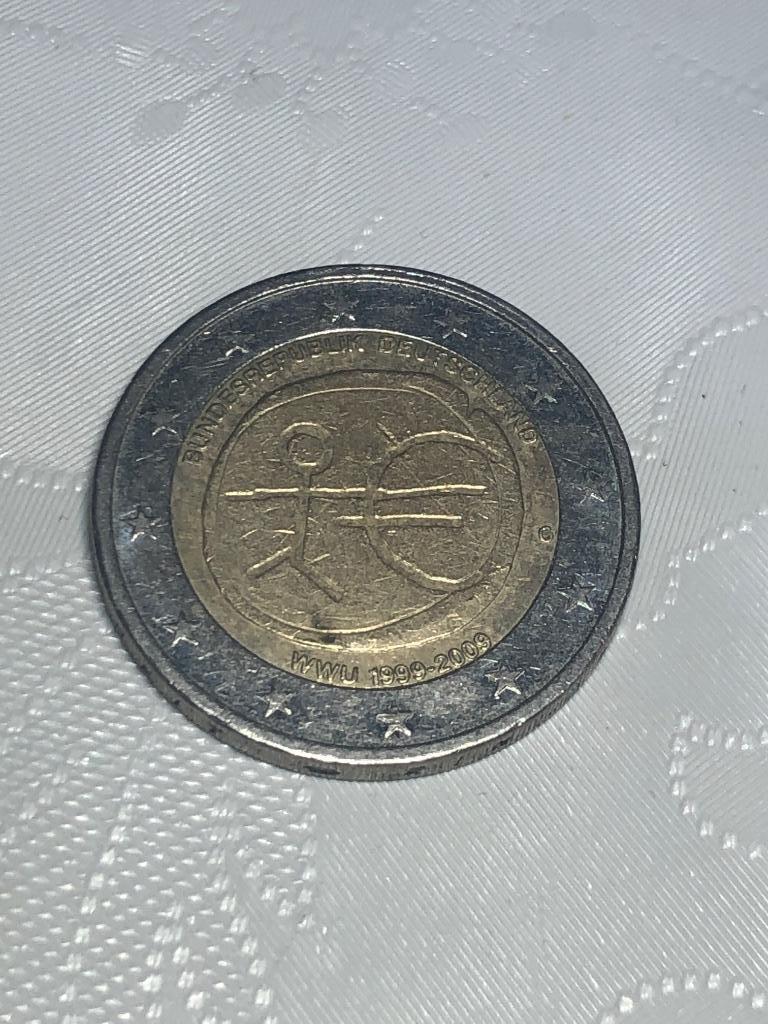 Herdenkingsmunt van 2 euro 2009 Eurozone Duitsland G., Ophalen of Verzenden, Duitsland, 2 euro, Losse munt