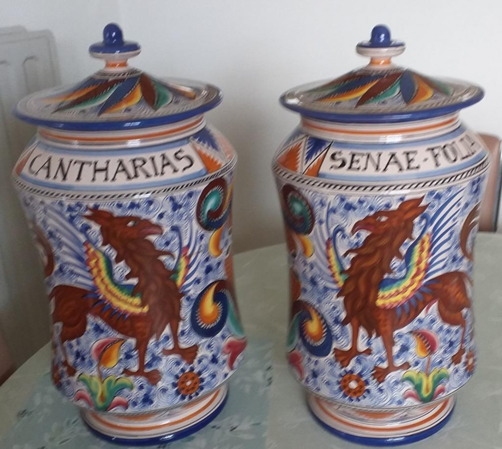 apothekerspot marcucci deruta, Antiek en Kunst, Ophalen
