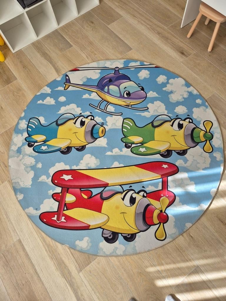 Tapis rond 160 cm de diamètre, Enlèvement, Utilisé, Tapis
