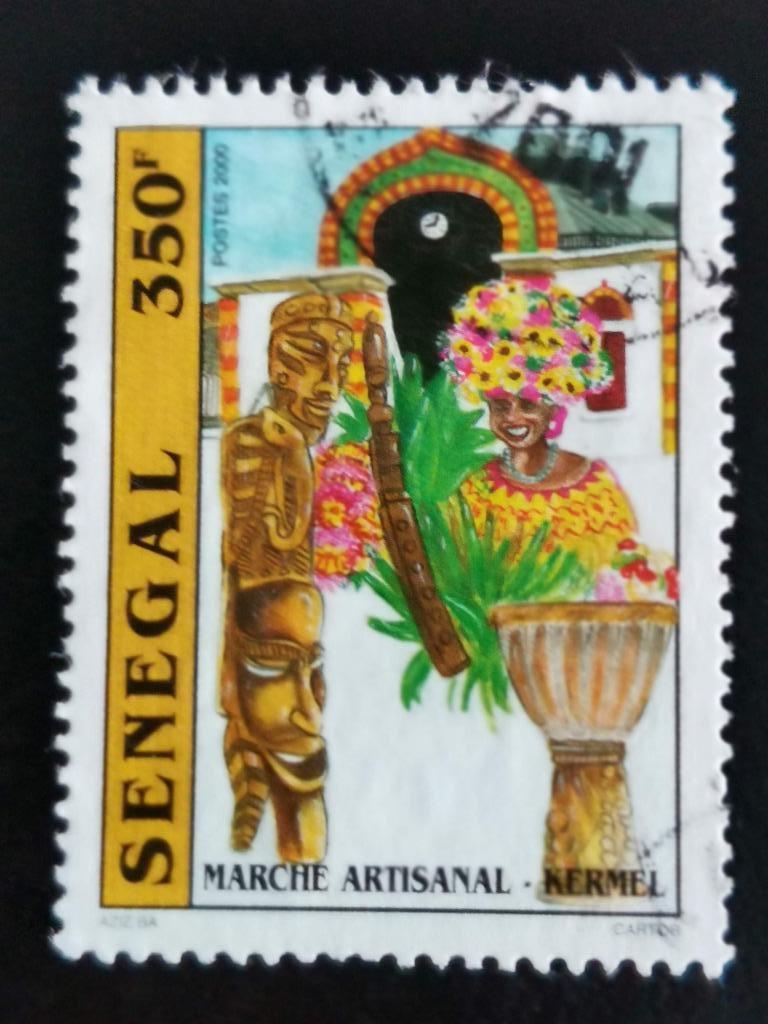 Sénégal 2001 - marché artisanal Kermel, Enlèvement ou Envoi, Affranchi