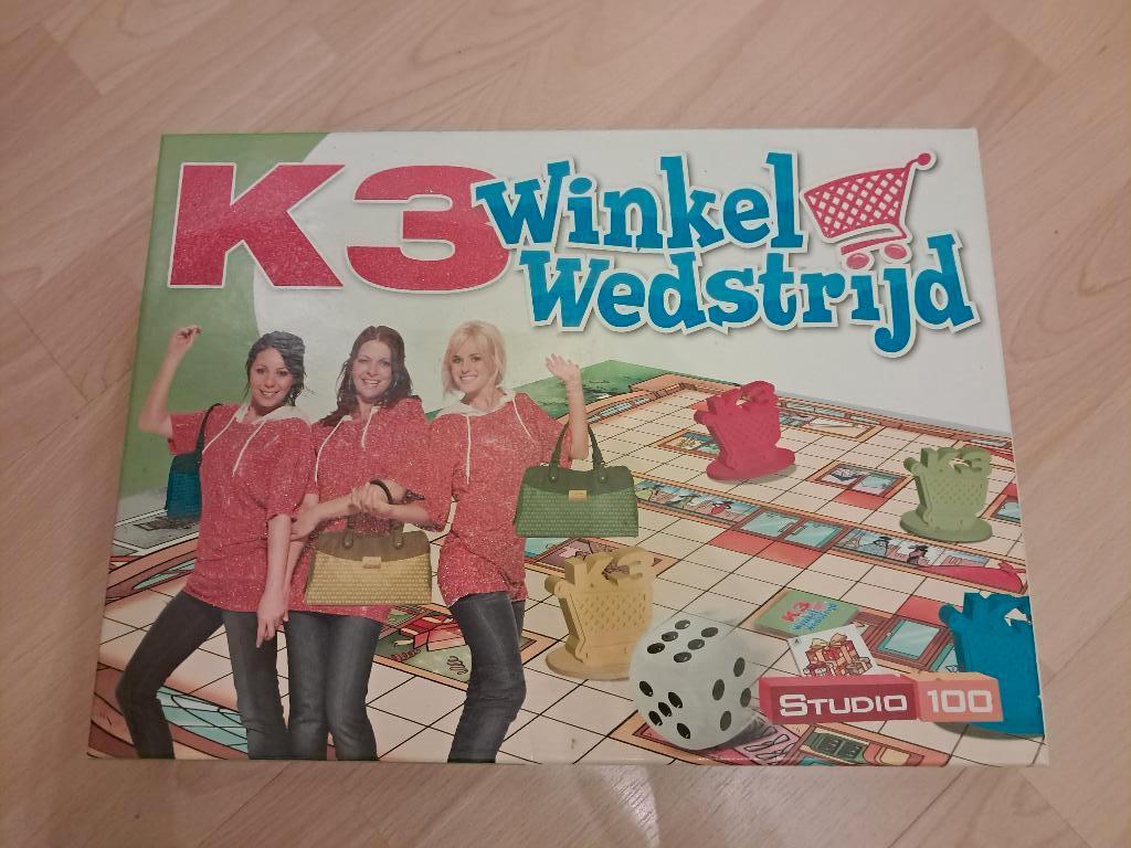 K3 winkelspel, Ophalen, Nieuw