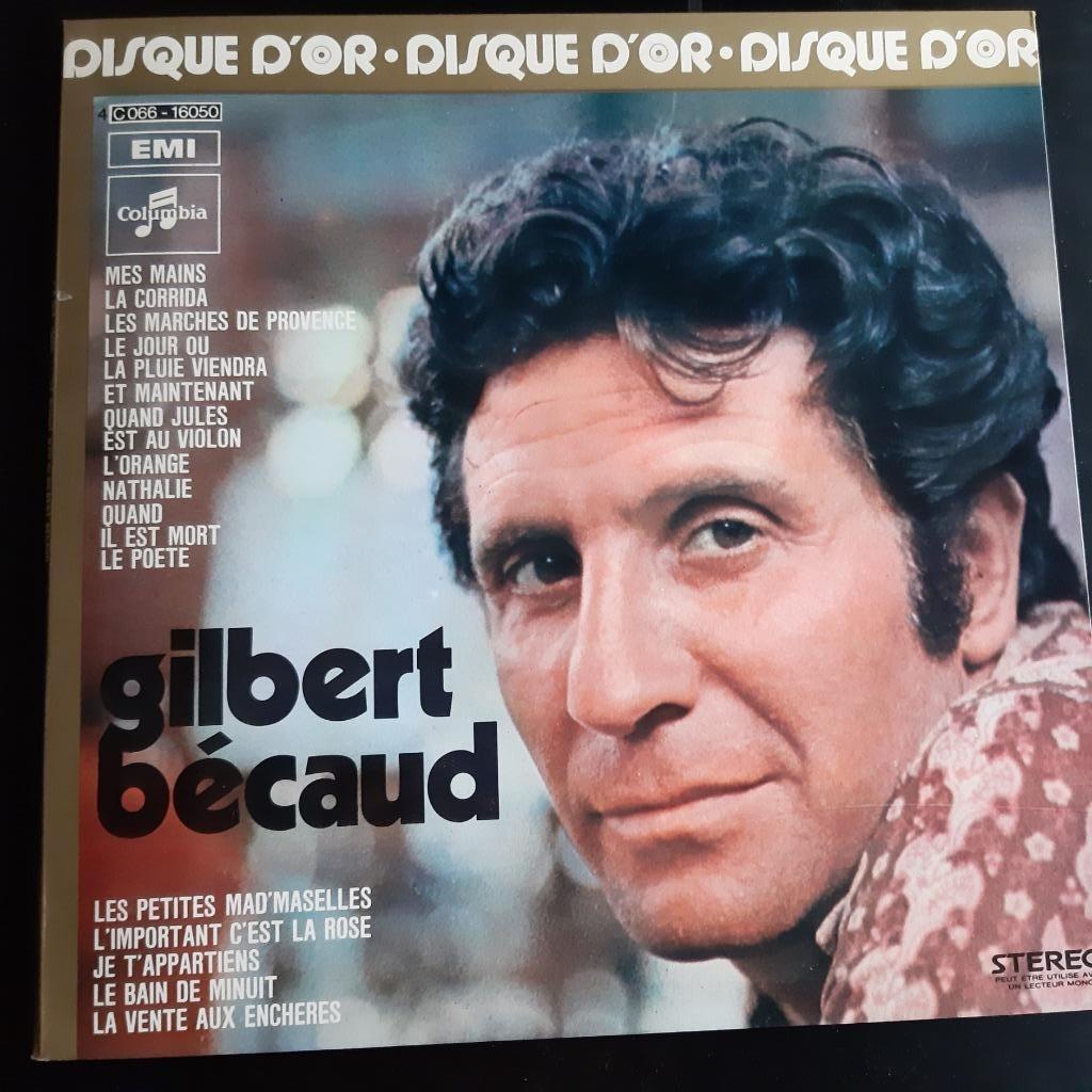 Gilbert Becaud Disque D'Or, Ophalen of Verzenden, Zo goed als nieuw, 12 inch