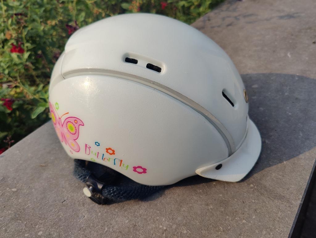 Casco Butterfly helm (50cm-55cm), Ophalen, Gebruikt, Casco
