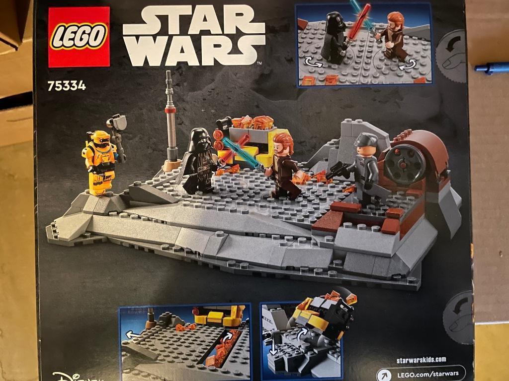 Lego star wars 75334 Obi-wan VS vader, Ophalen of Verzenden, Nieuw, Complete set, Lego
