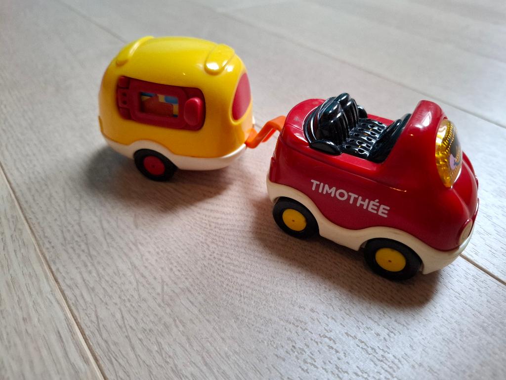 Tut tut bolide - Timothée Super Cabriolet et sa caravane, Enlèvement ou Envoi, Comme neuf, 6 mois à 2 ans