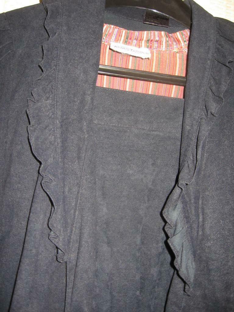 Zwarte kleurenset bestaande uit een jas en een rok in, Anastasia, Ophalen of Verzenden, Gedragen