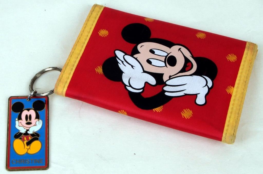 Portefeuille avec porte monnaie. Mickey, Enlèvement ou Envoi, Mickey Mouse, Comme neuf, Autres types