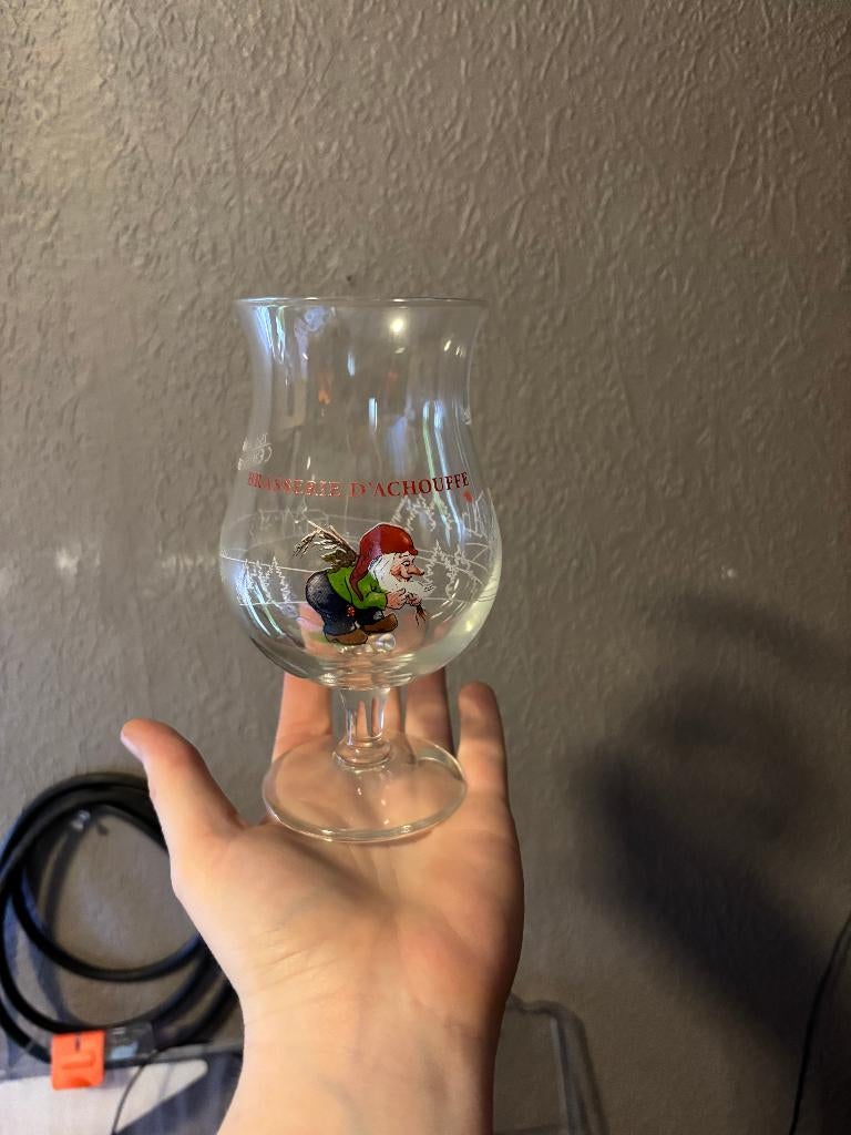 la chouffe, Ophalen, Zo goed als nieuw, Bierglas