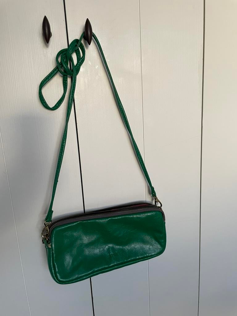 Groene esprit handtas, Ophalen, Zo goed als nieuw, Handtas