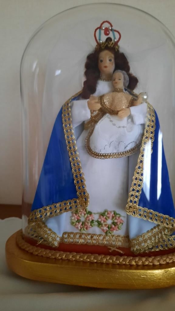 Maria beeld onder stolp, Antiek en Kunst, Ophalen
