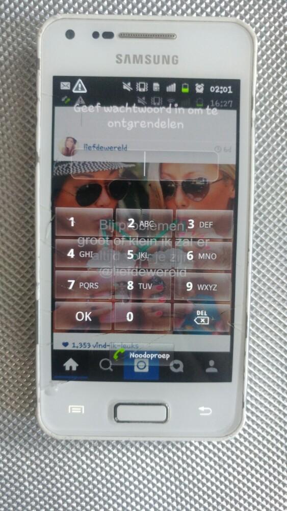 Gsm Smartphone telefoon Samsung galaxy star 2 bloqué, Télécoms, Enlèvement ou Envoi, Utilisé