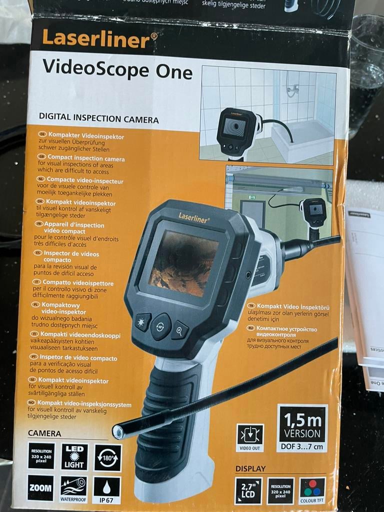 Laserliner Videoscoop One, Ophalen, Nieuw