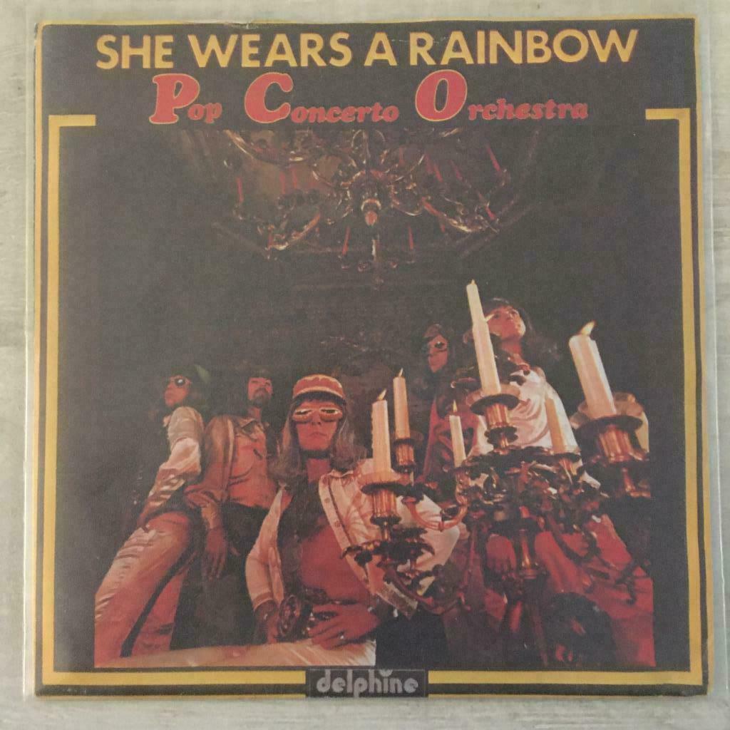 7" Pop Concerto Orchestra - She Wears A Rainbow VG+, Envoi, Utilisé, Pop