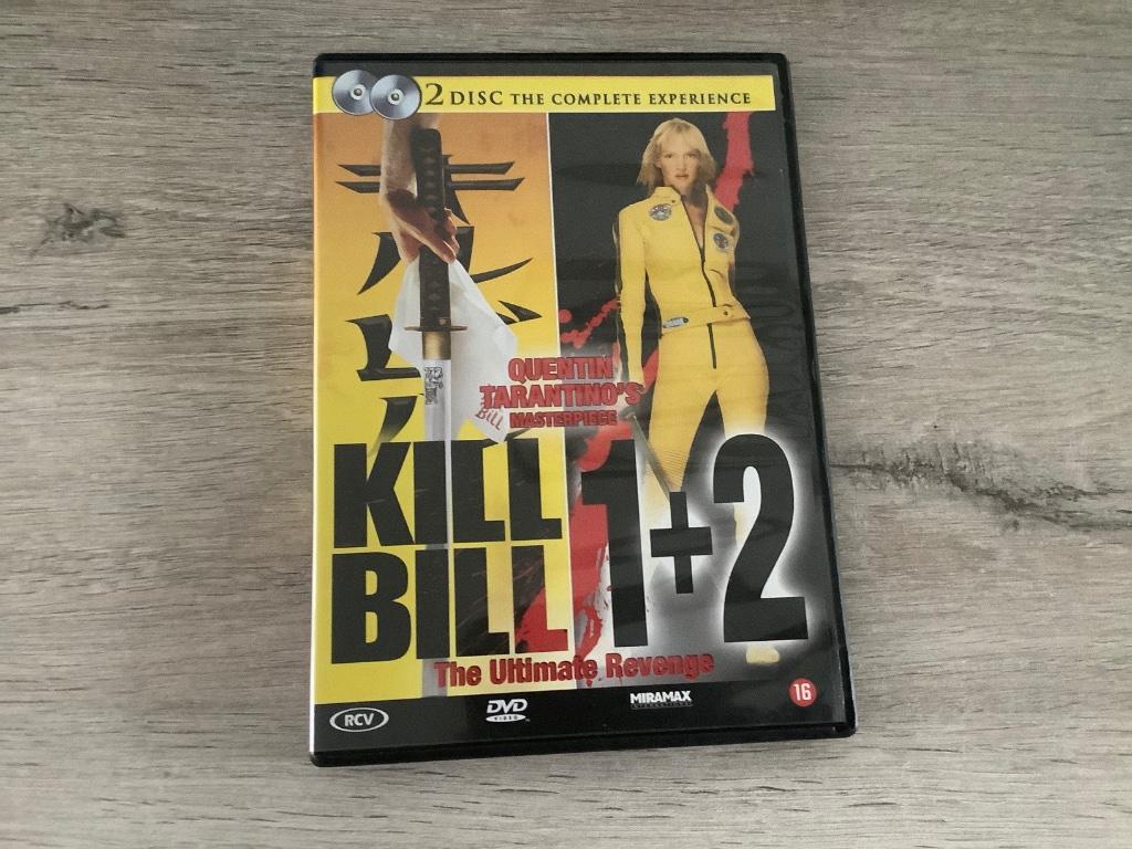 Kill Bill vol.1+2 DVD (2004), Vanaf 16 jaar, Ophalen of Verzenden, Zo goed als nieuw, Actie