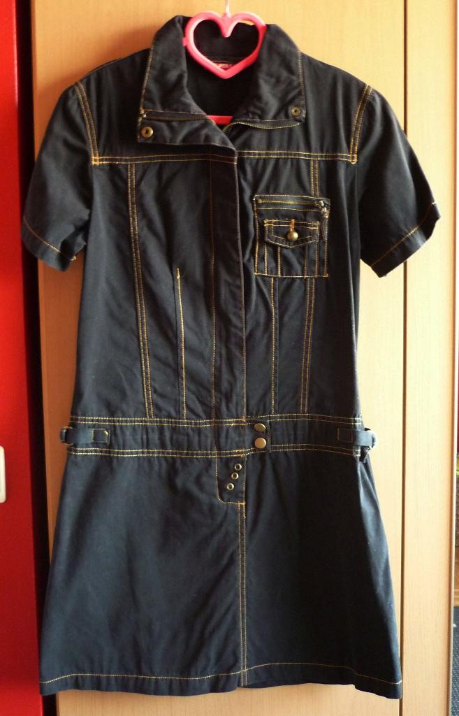 Zwarte jurk rok en top in 1 Catsuit Maat 38, Ophalen of Verzenden, Maat 38/40 (M)