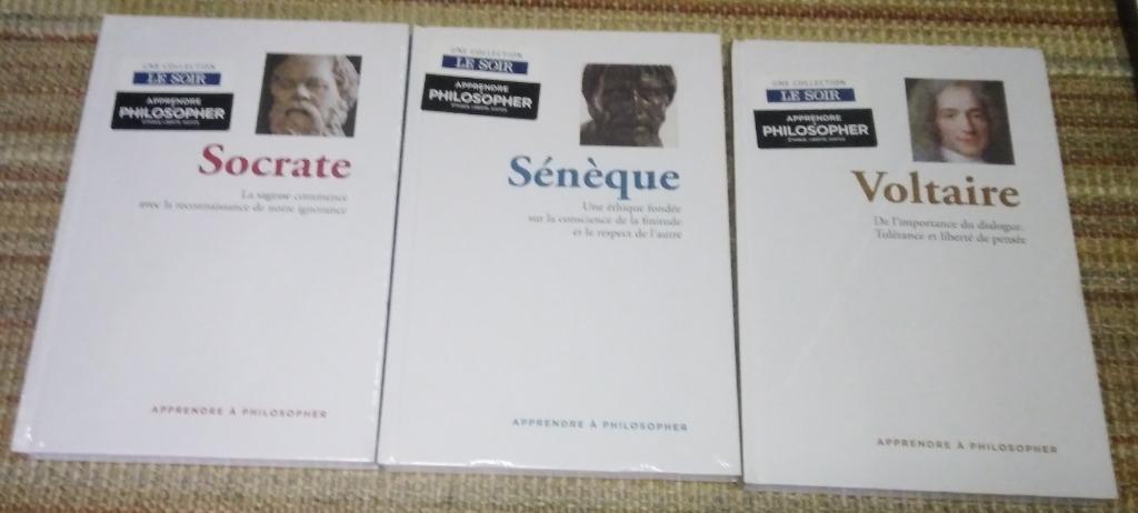 Sénèque Socrate  Voltaire, Livres, Philosophie, Enlèvement ou Envoi, Neuf, Général, Autre