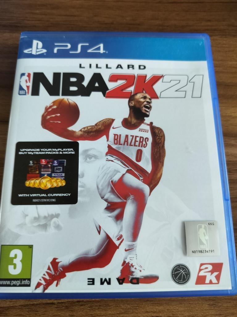 NBA 2k21 PS4 game, Enlèvement ou Envoi, Comme neuf