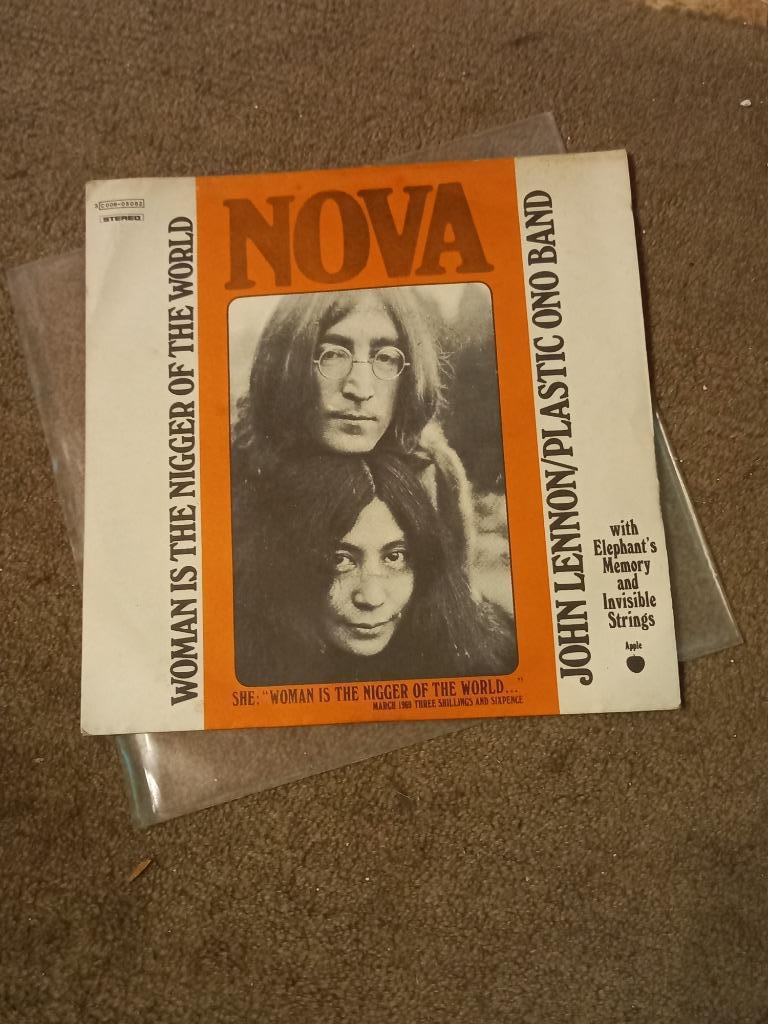 Single van John Lennon / Plastic Ono Band, Cd's en Dvd's, Ophalen of Verzenden, Zo goed als nieuw, Pop